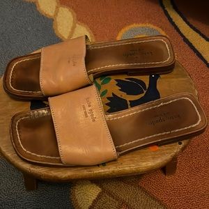 Kate Spade leather sandals 7.5 W